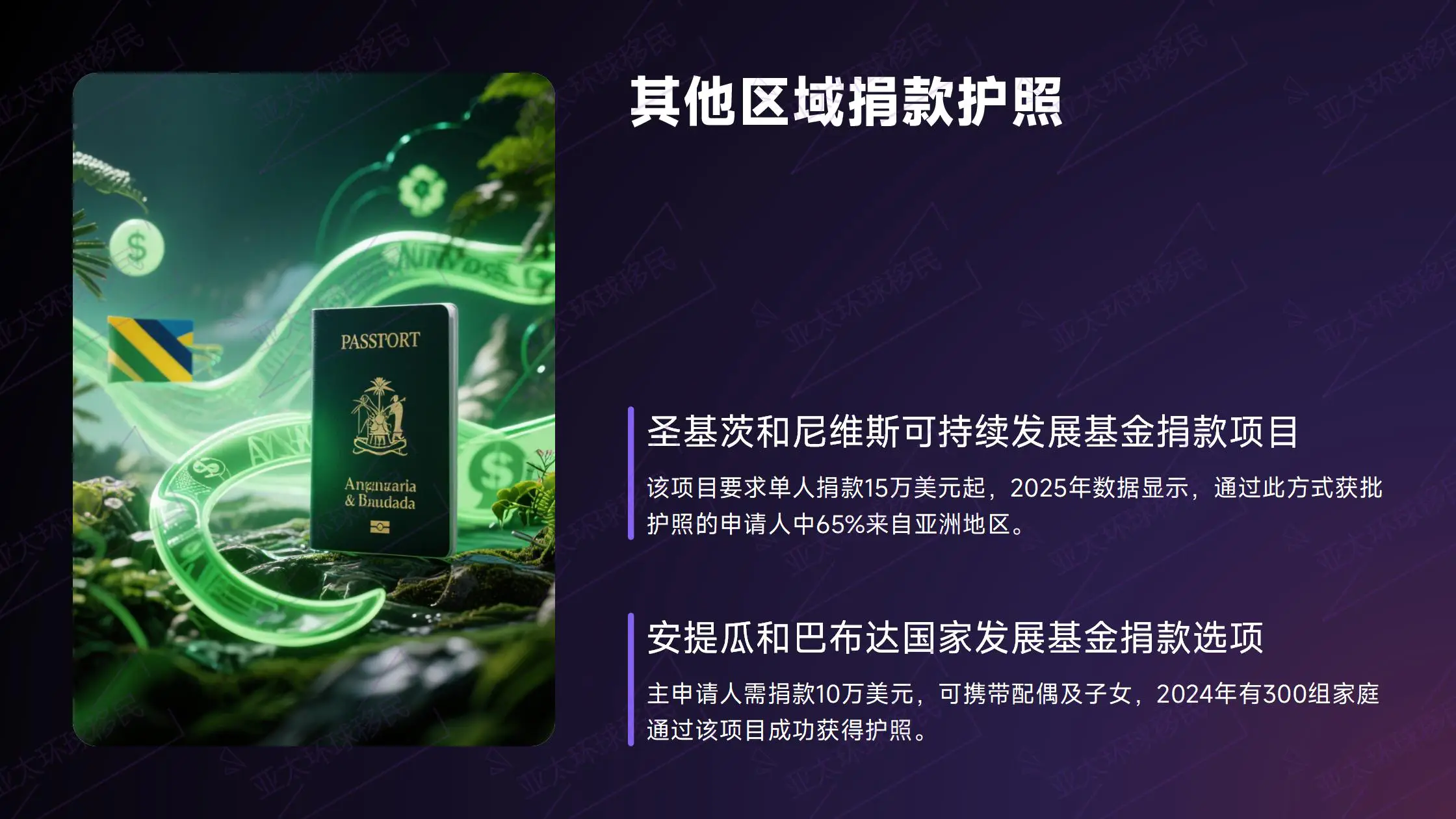 多米尼克移民无移民监，无需登陆居住，全程线上办理，高效省心